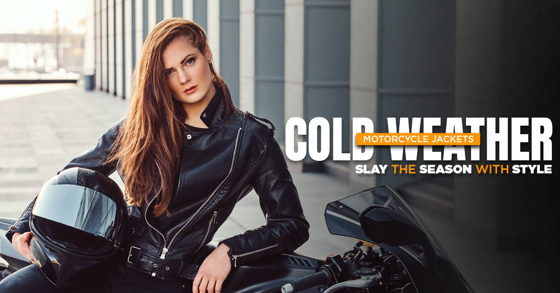 Cold weather riding jacket top